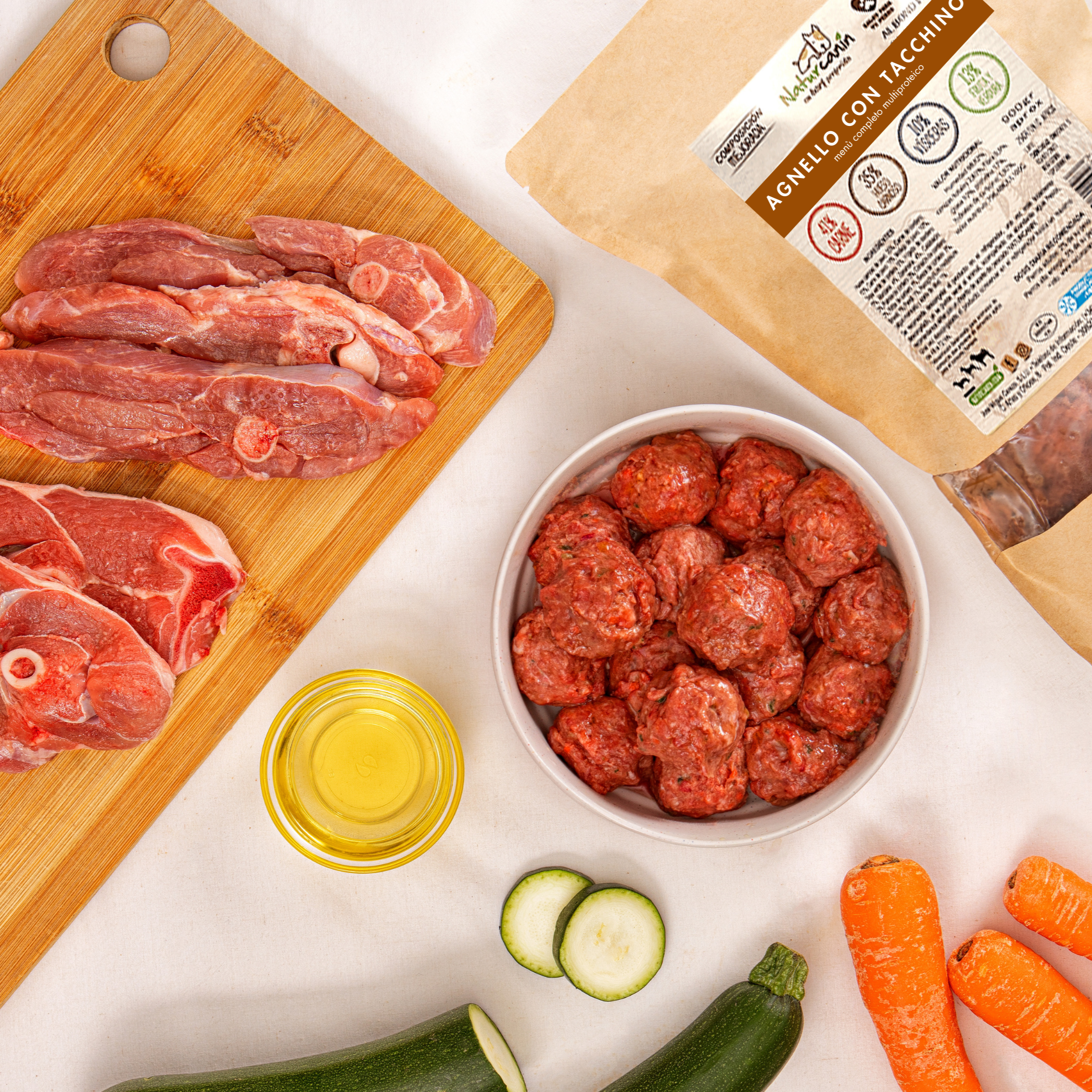 Menù Agnello con Tacchino