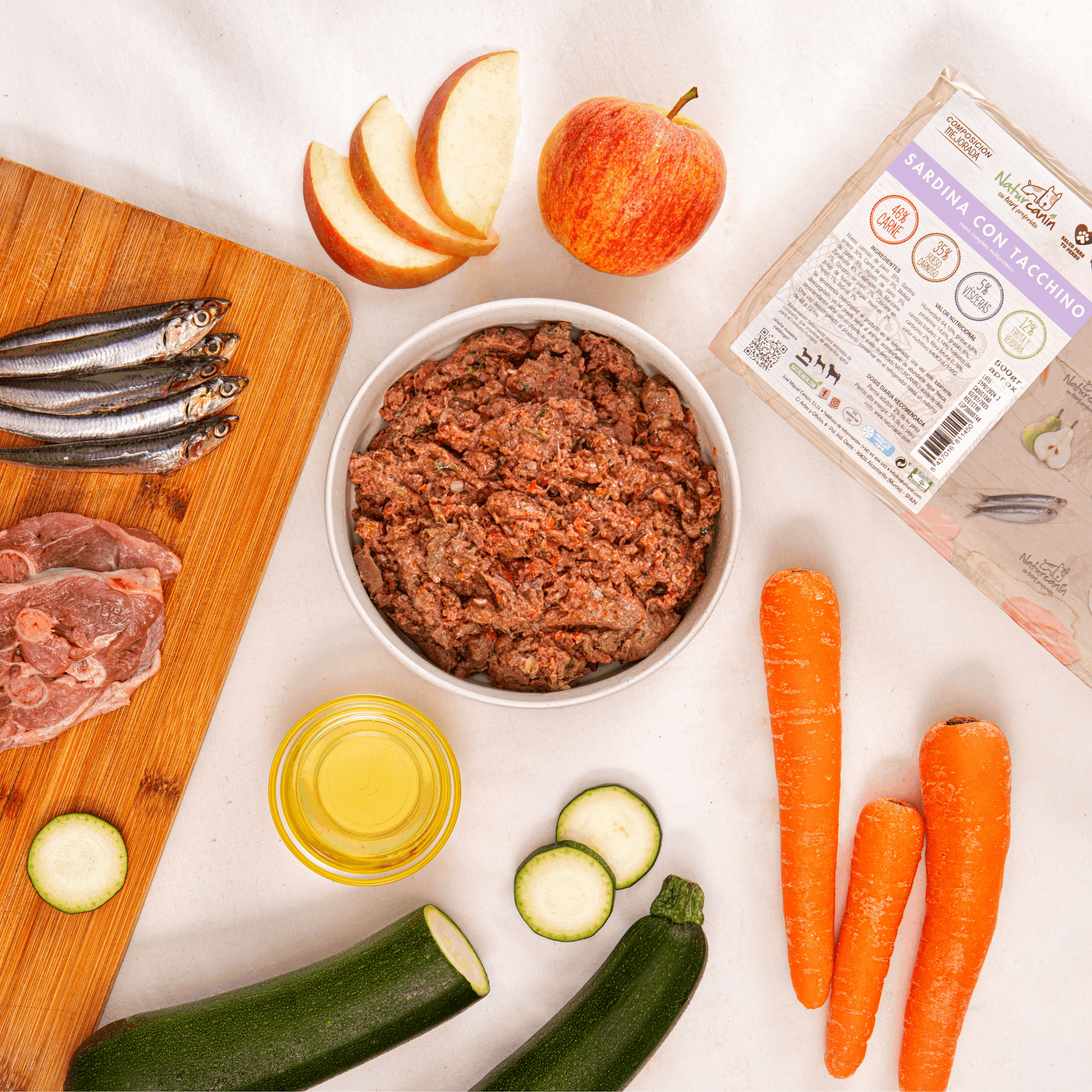 Menù Sardina con Tacchino