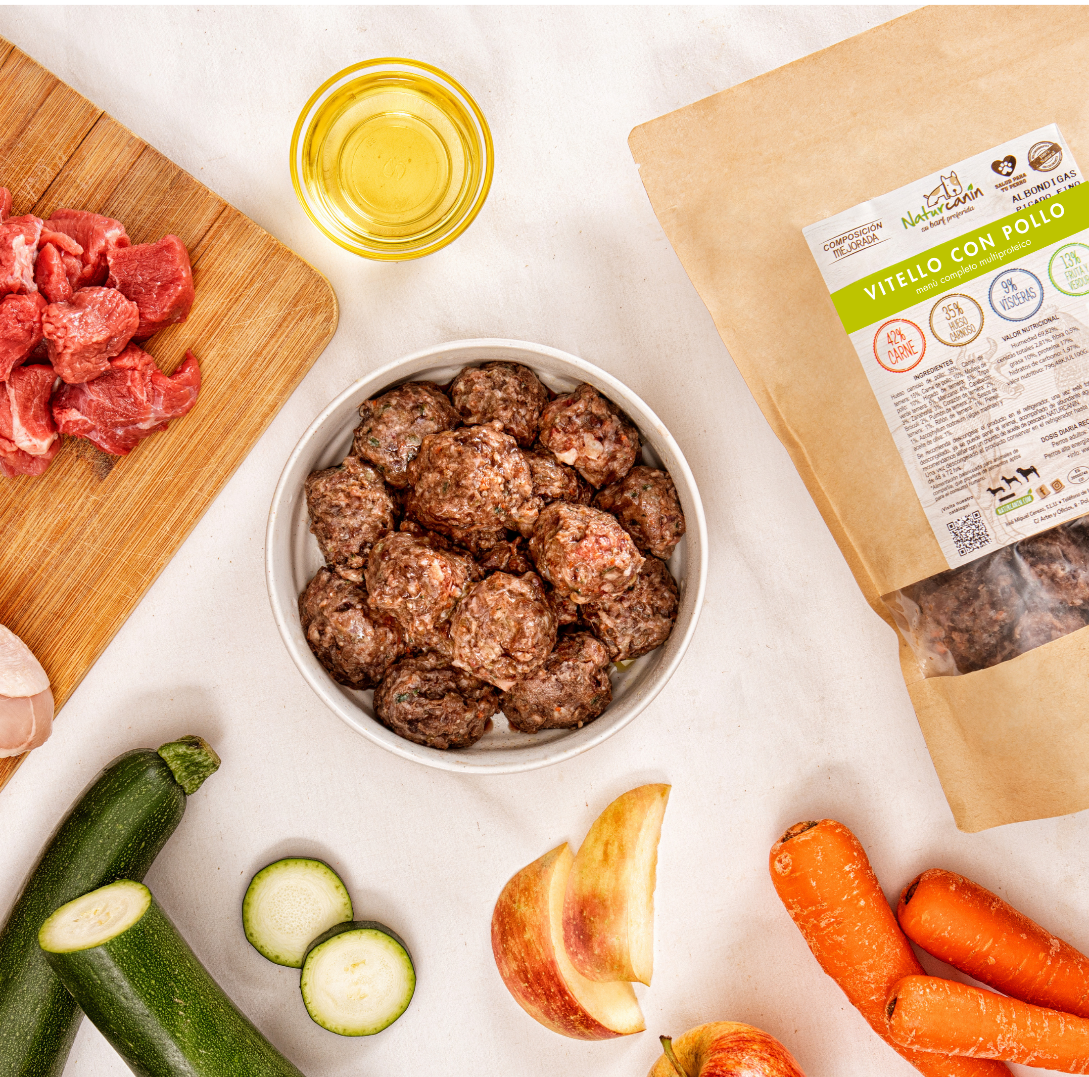 Menù Vitello con Pollo