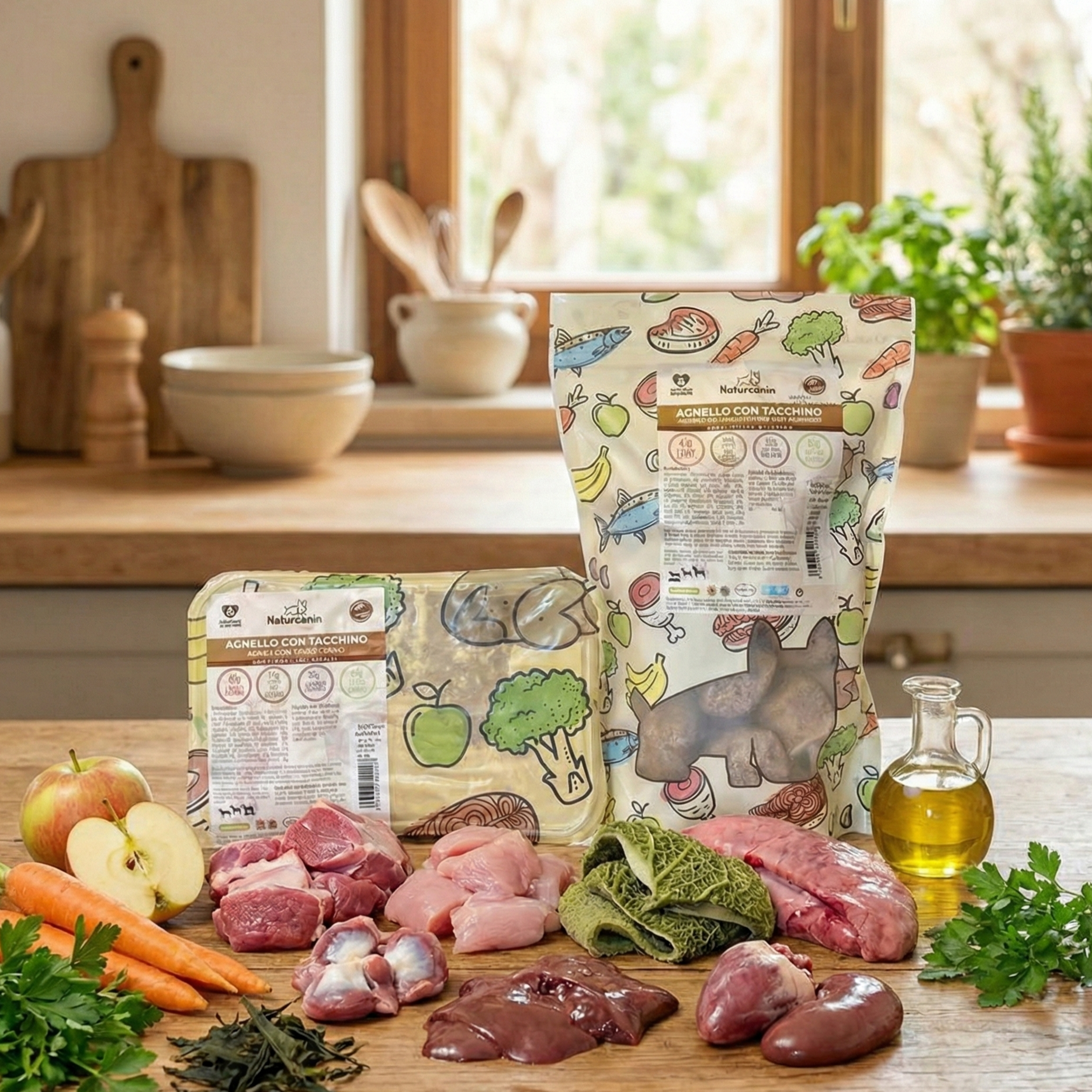 Menù Agnello con Tacchino