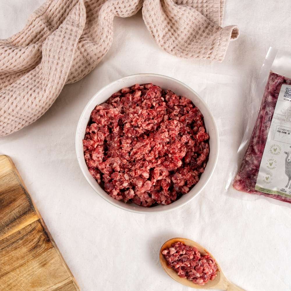 Lammhackfleisch (ohne Knochen)
