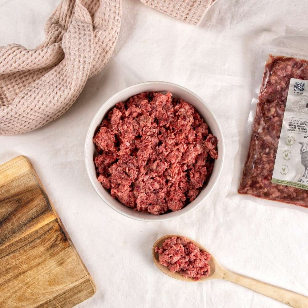 Hackfleischmischung aus Lammfleisch